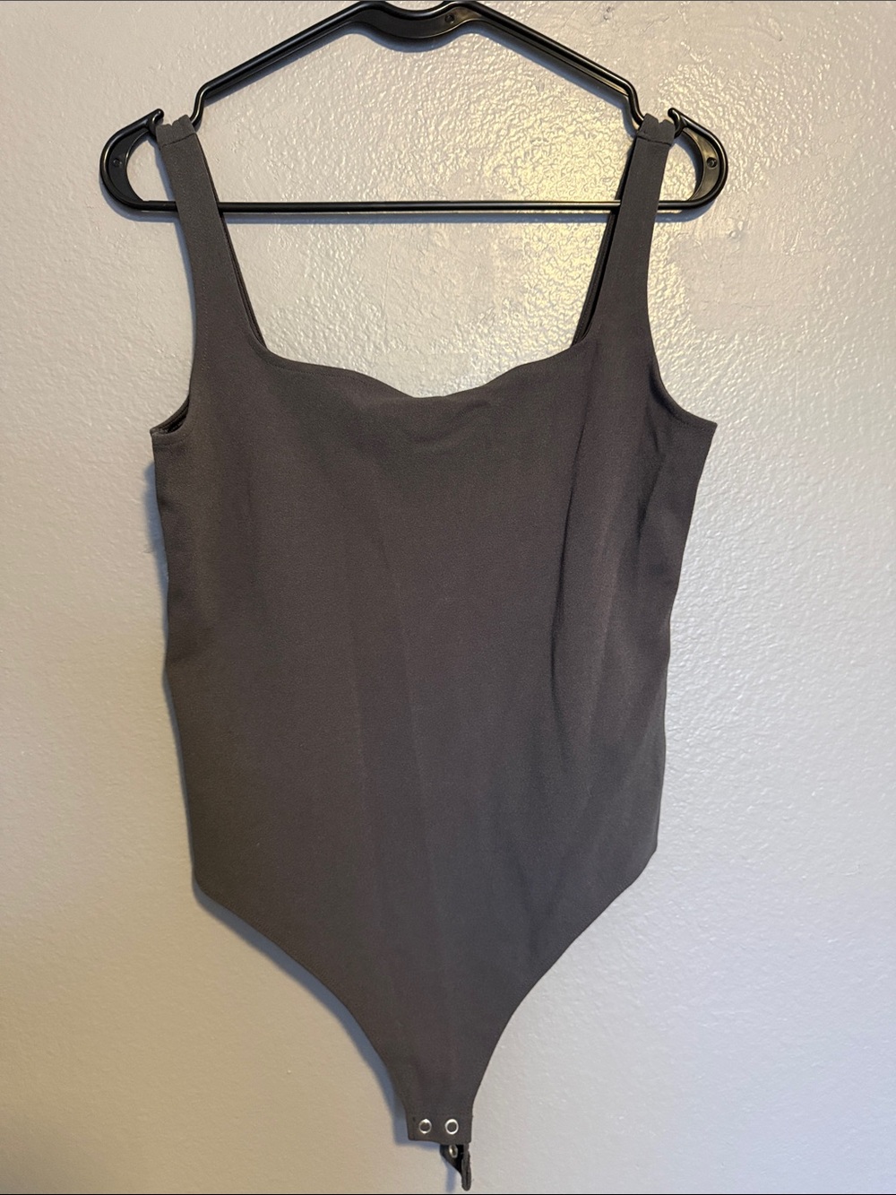 Express Square line grey One-Piece Bodysuit